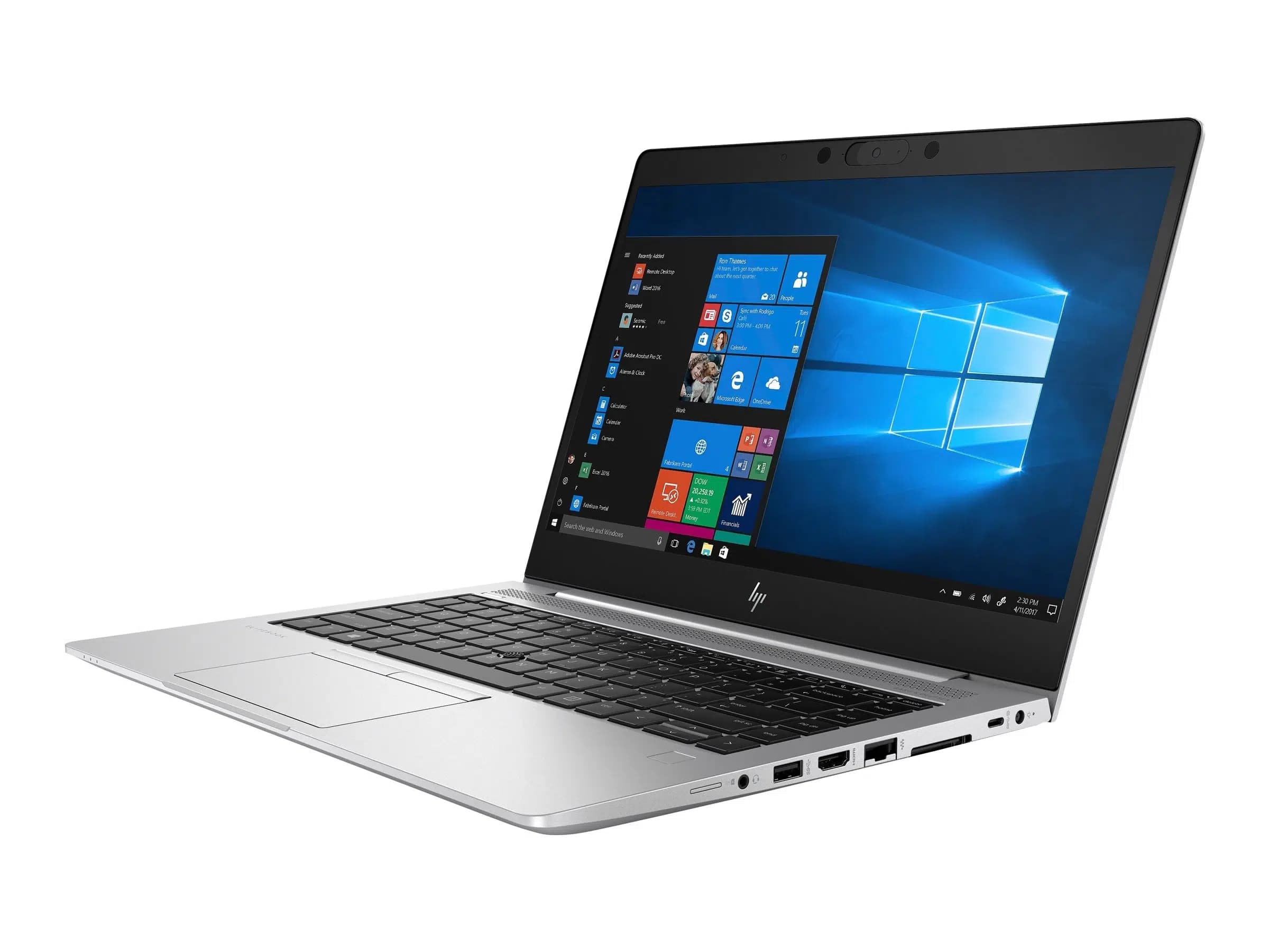 لپ تاپ 14.1 اینچی اچ پی مدل EliteBook 745 G6-Ryzen 7 3700U-16GB RAM-256GB SSD-2GB VEGA10 Graphics-FHD IPS — تصویر ۳