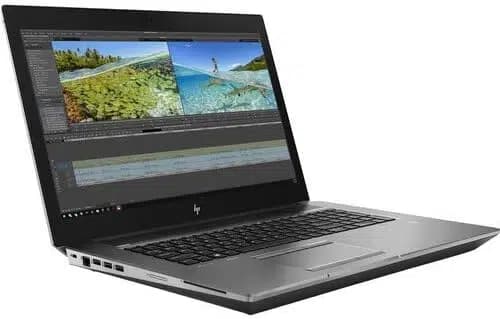 لپ تاپ 17.3 اینچی اچ پی مدل ZBook 17 G6-i7 9850H-64GB RAM-512GB SSD-4GB NVIDIA Quadro P2000 Graphics-4K لمسی — تصویر ۲