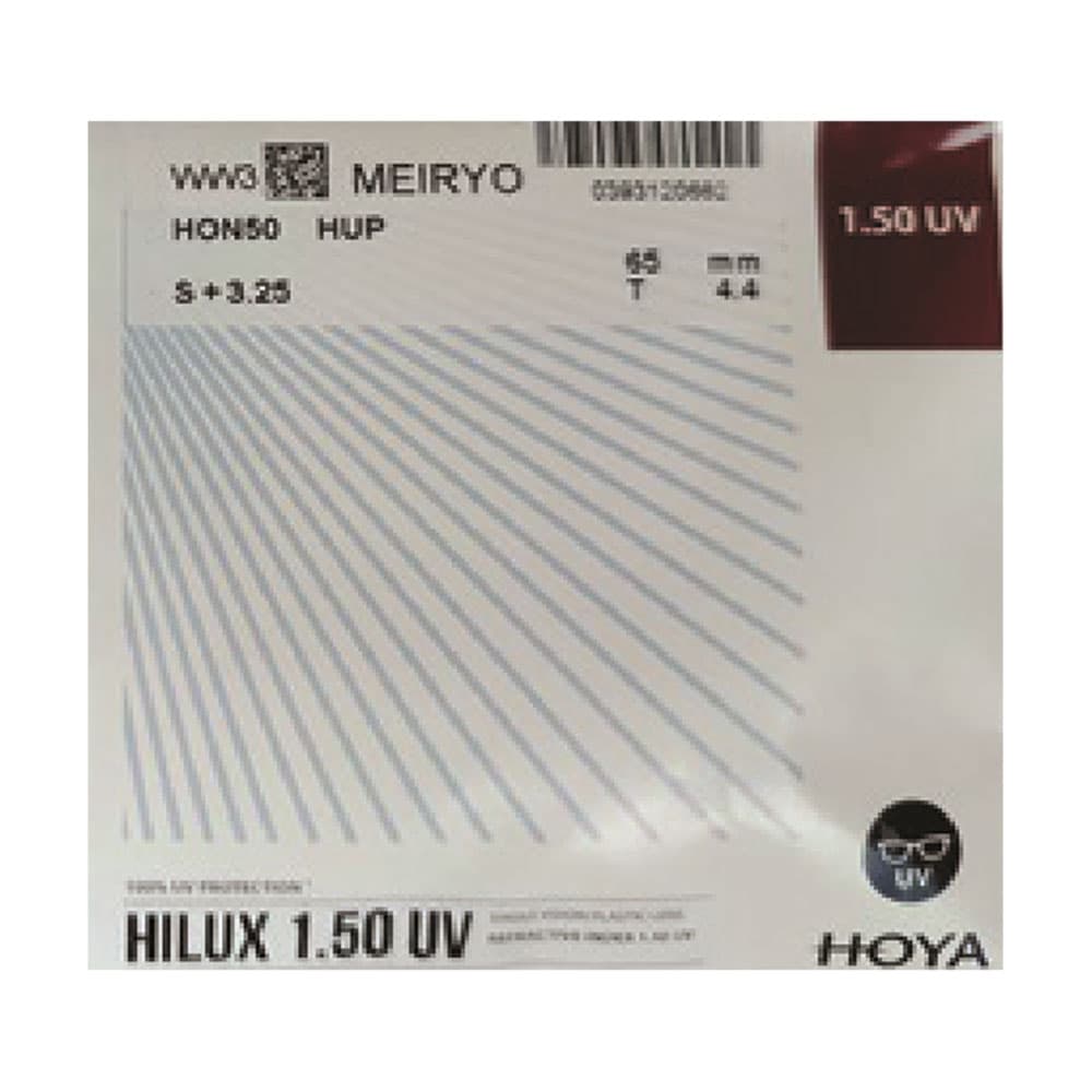 عدسی آنتی رفلکی هویا HOYA HILUX MEIRYO 1.50 — تصویر ۲