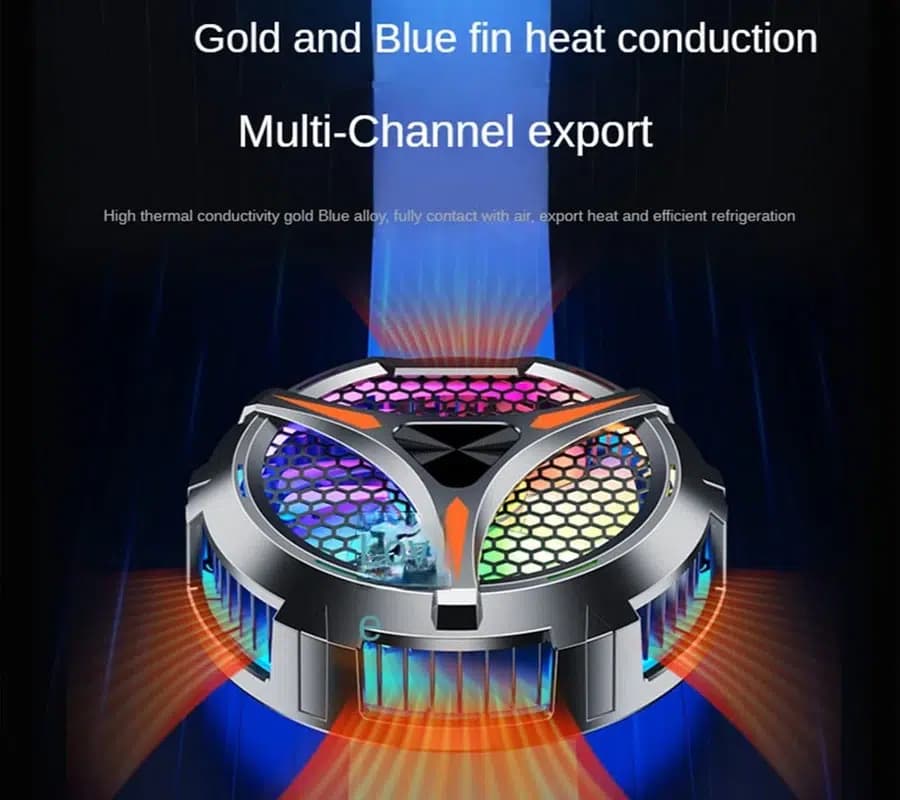 فن خنک کننده آیپد و تبلت رادیاتوری و مگنتی مدل X42 — تصویر ۱۱