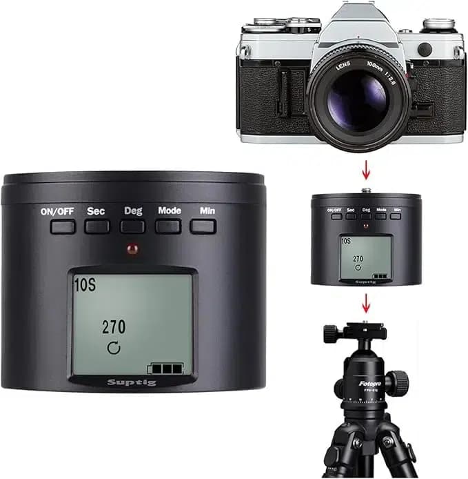 هدر سهپایه 360 درجه الکتریکی Suptig Tripod Mount — تصویر ۹