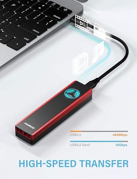 باکس هارد SSD M.2 مدل FIDECO M.2 NVME & SATA — تصویر ۱۲