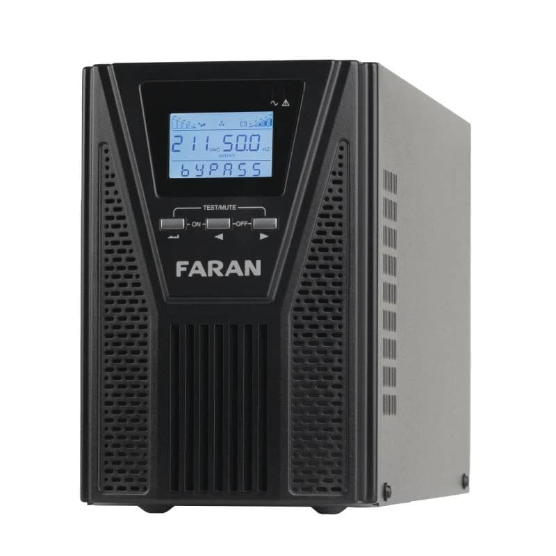 یو پی اس آنلاین 1KVA فاران مدل Titan Plus باتری داخلی — تصویر ۶
