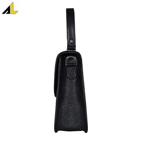 کیف دوشی چرم طبیعی کد ALZ180 — تصویر ۶