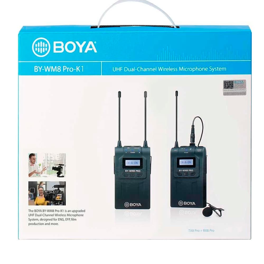 میکروفن بی سیم دابل بویا (BOYA BY-MW8 PRO K1)