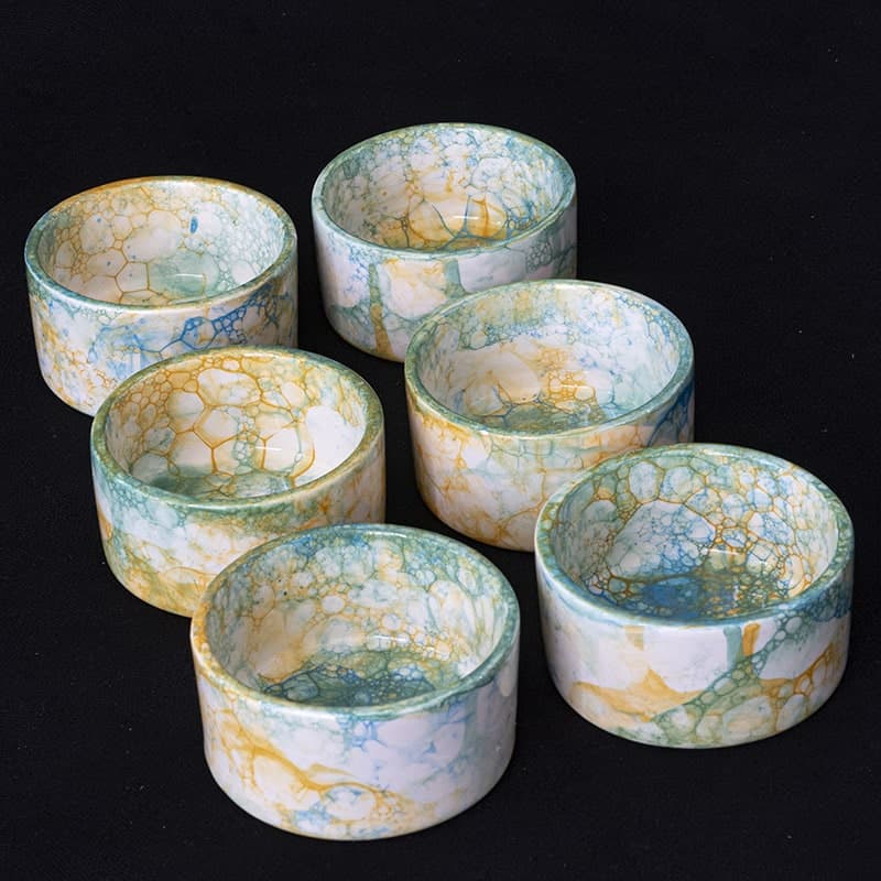 ست6 تایی کاسه سرامیکی رنگی|ceramic01 — تصویر ۶