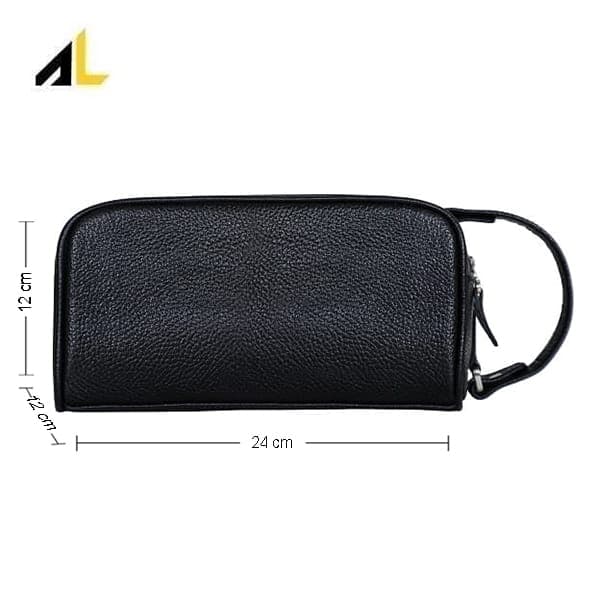 کیف مدارک چرم طبیعی کد ALM194 — تصویر ۵