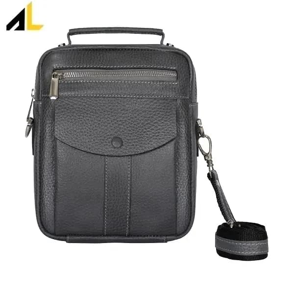 کیف دوشی چرم طبیعی کد ALM189