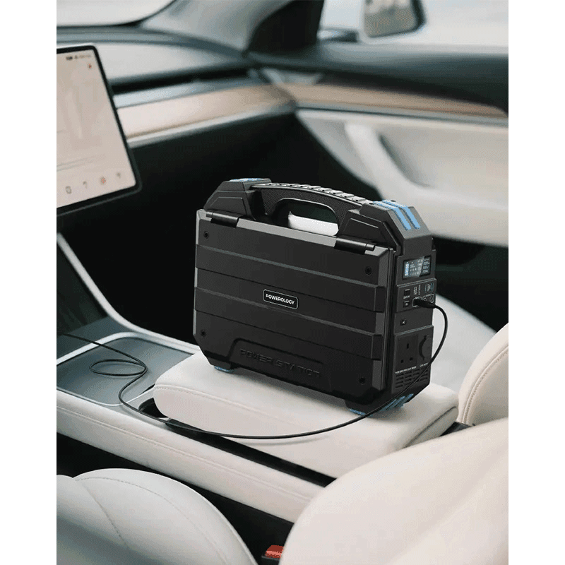 پاور استیشن و ژنراتور برق خورشیدی 1600 وات پاورولوژی Powerology Helio 1600W Portable Solar Power Generator PPBCHA1600BK — تصویر ۶