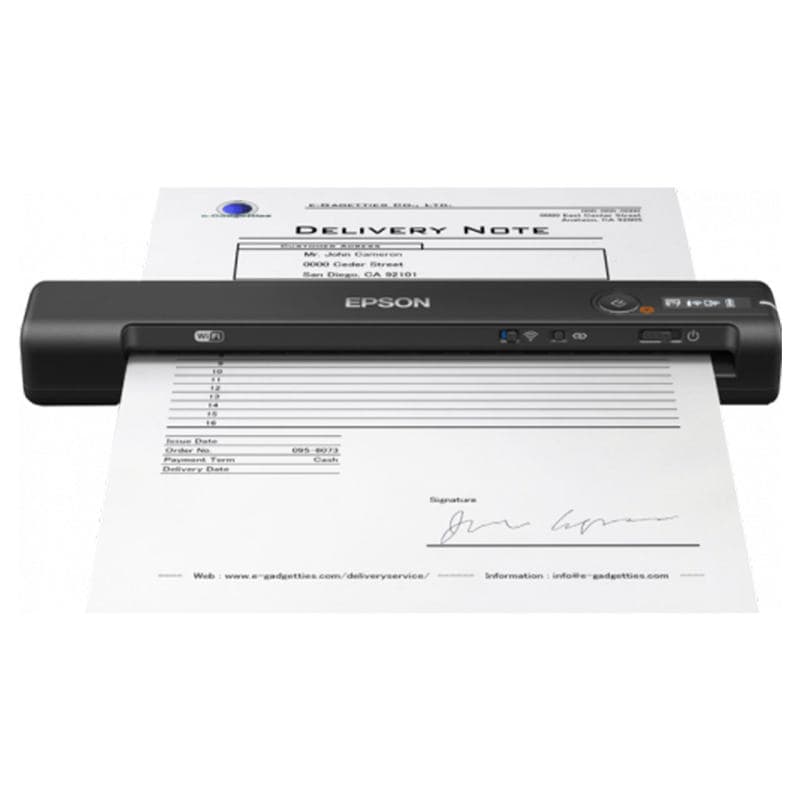 اسکنر دستی اپسون مدل Epson WorkForce ES-60W | سبک، بیسیم، سریع — تصویر ۳