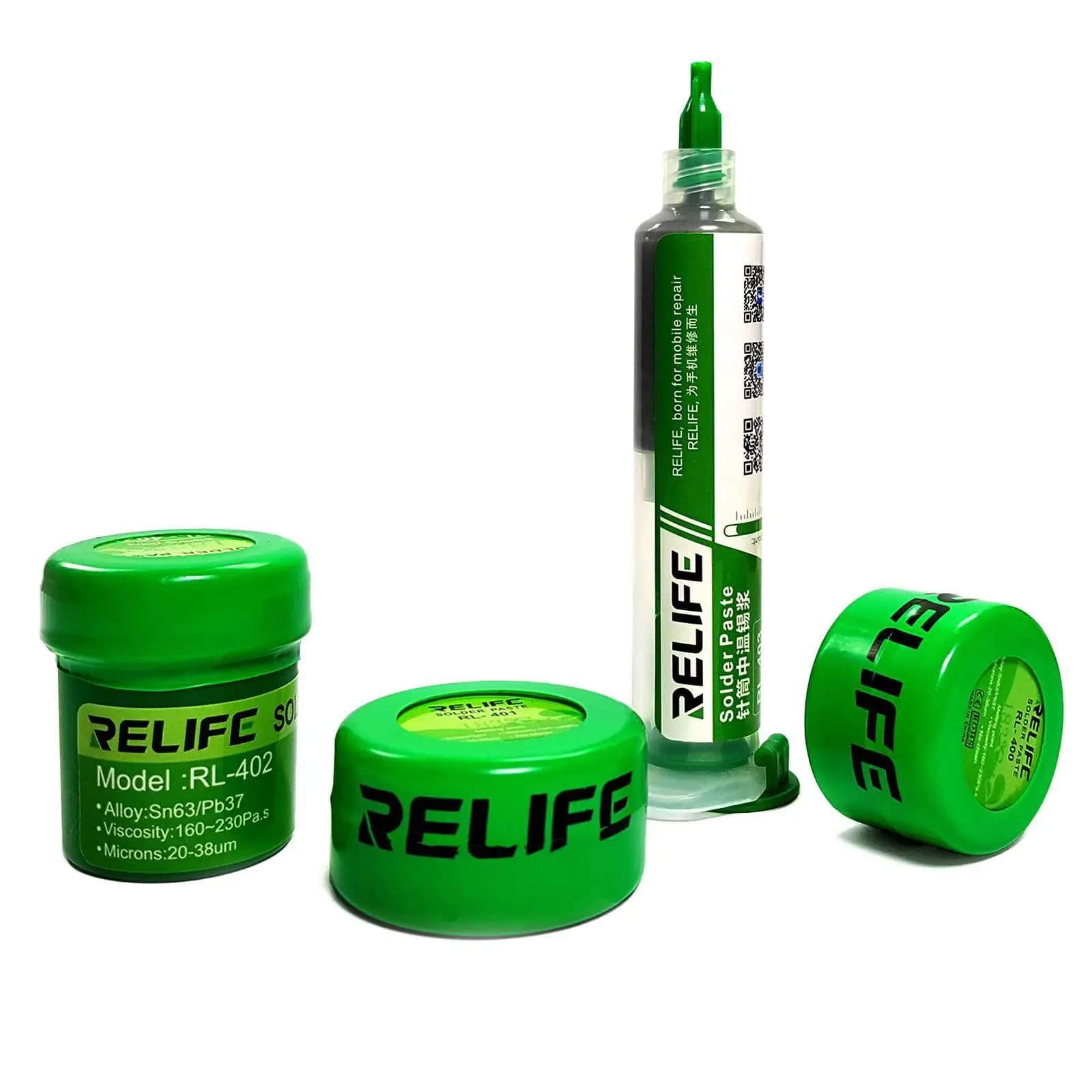 خمیر قلع 183درجه 20 گرمی Relife RL-400 — تصویر ۶