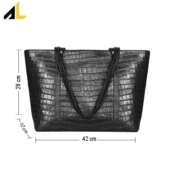 کیف دوشی چرم طبیعی کد ALZ129 — تصویر ۱۱