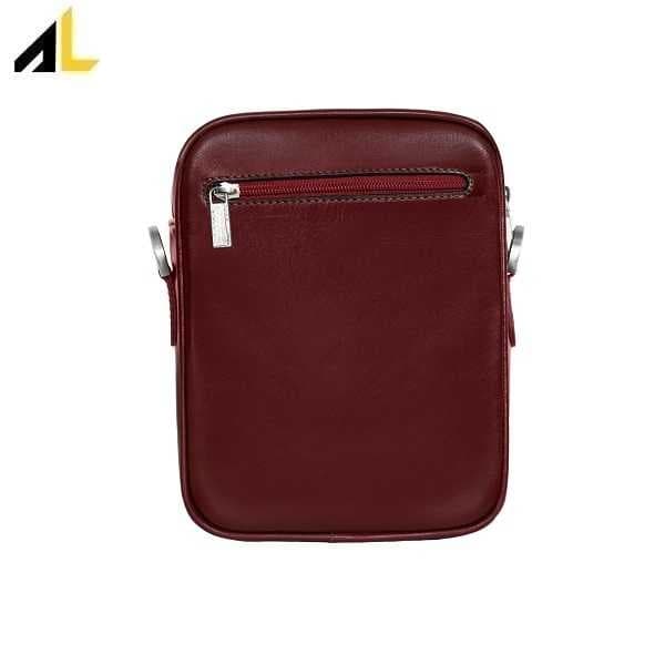 کیف دوشی چرم طبیعی کد ALM148 — تصویر ۸