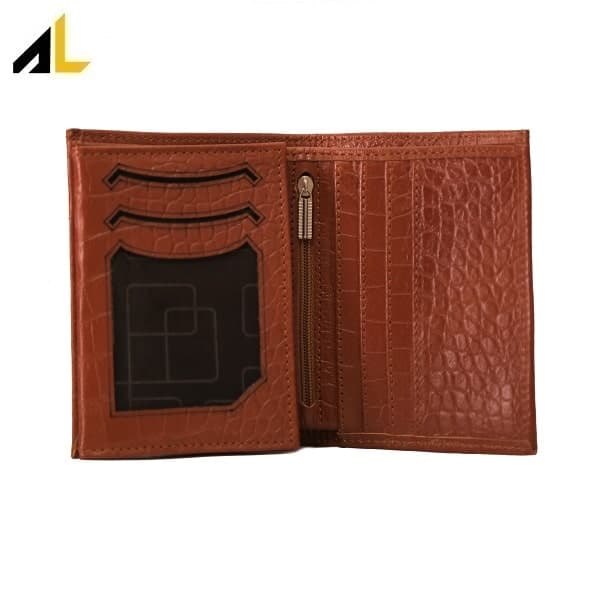 کیف پول چرم طبیعی کد ALM142 — تصویر ۷