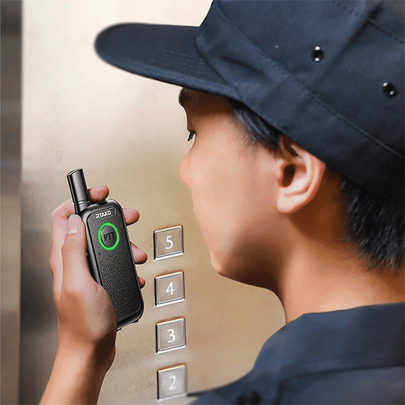 بیسیم واکی تاکی آ رتاکو شارژی Rtako M1S Handheld Ultra-Thin Walkie Talkie — تصویر ۱۱
