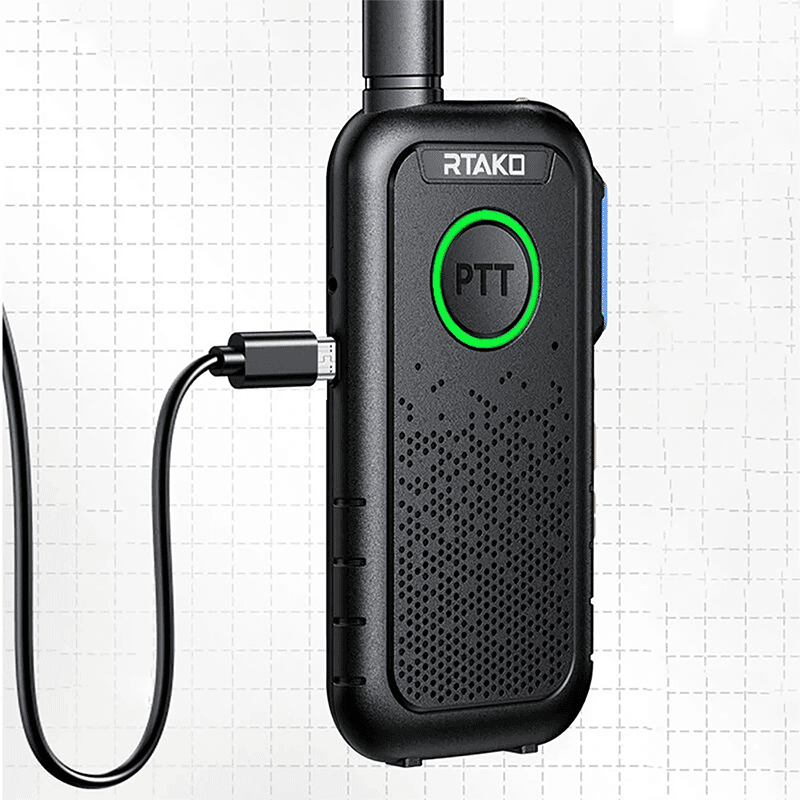 بیسیم واکی تاکی آ رتاکو شارژی Rtako M1S Handheld Ultra-Thin Walkie Talkie — تصویر ۵