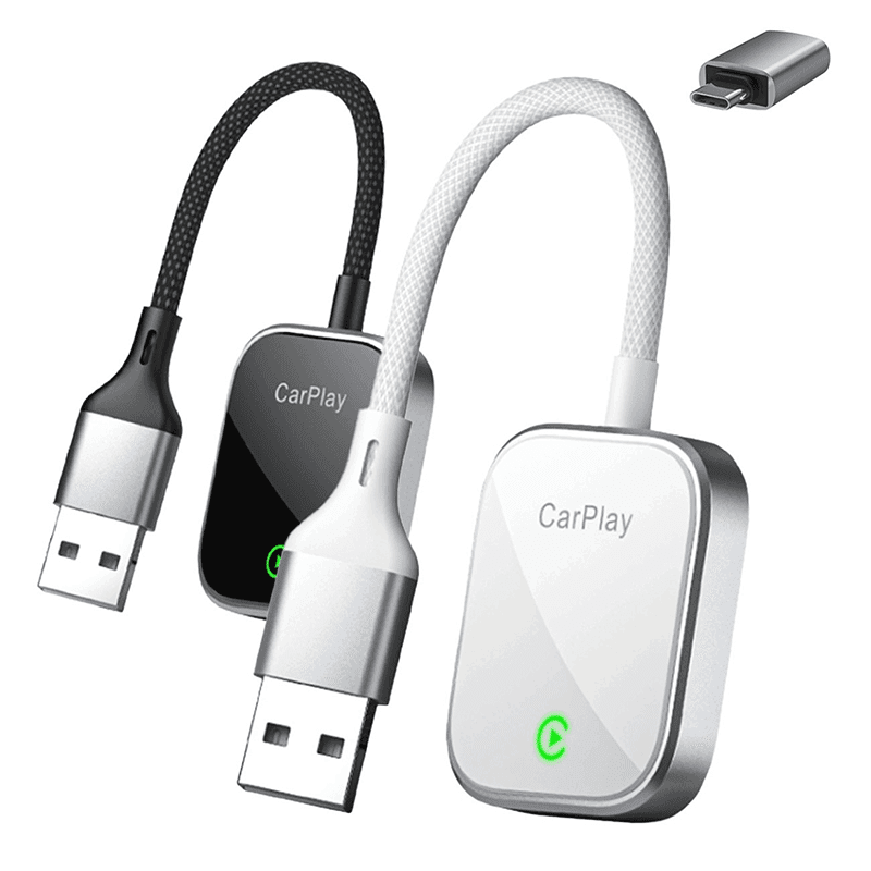 دانگل وایرلس صدا و تصویر ارلدام Earldom CP03 wireless CarPlay AndroidAuto adapter — تصویر ۲