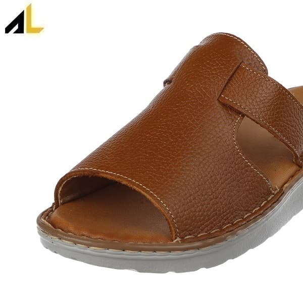 صندل چرم طبیعی کد ALZ114 — تصویر ۸