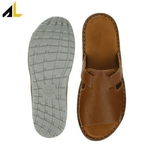 صندل چرم طبیعی کد ALZ114 — تصویر ۵