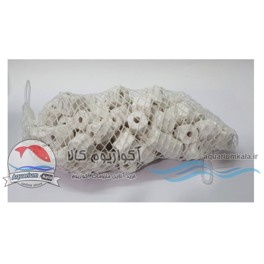 سرامیک آکواریوم آکوا مدل Bio-103 شش ضلعی 500 گرم — تصویر ۲