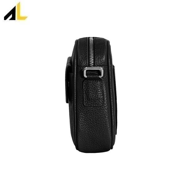 کیف دوشی چرم طبیعی کد ALZ093 — تصویر ۹