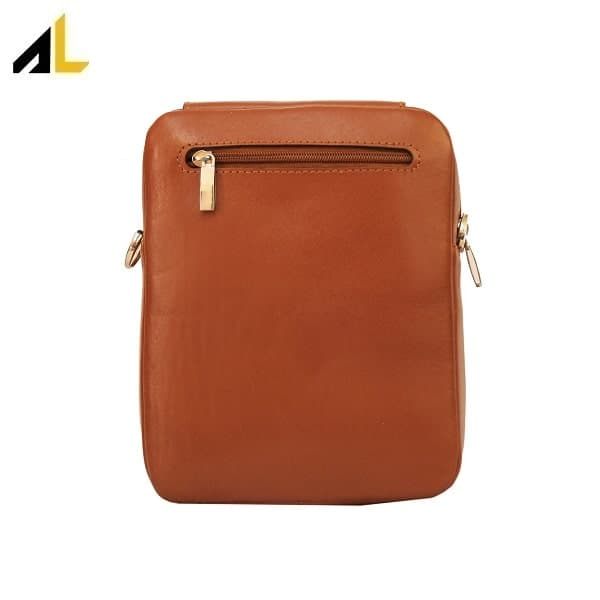 کیف دوشی چرم طبیعی کد ALM015 — تصویر ۸