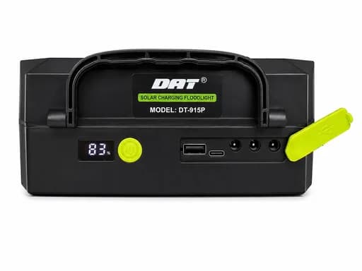 چراغ شارژی با پنل خورشیدی دات مدل DT-915P — تصویر ۳