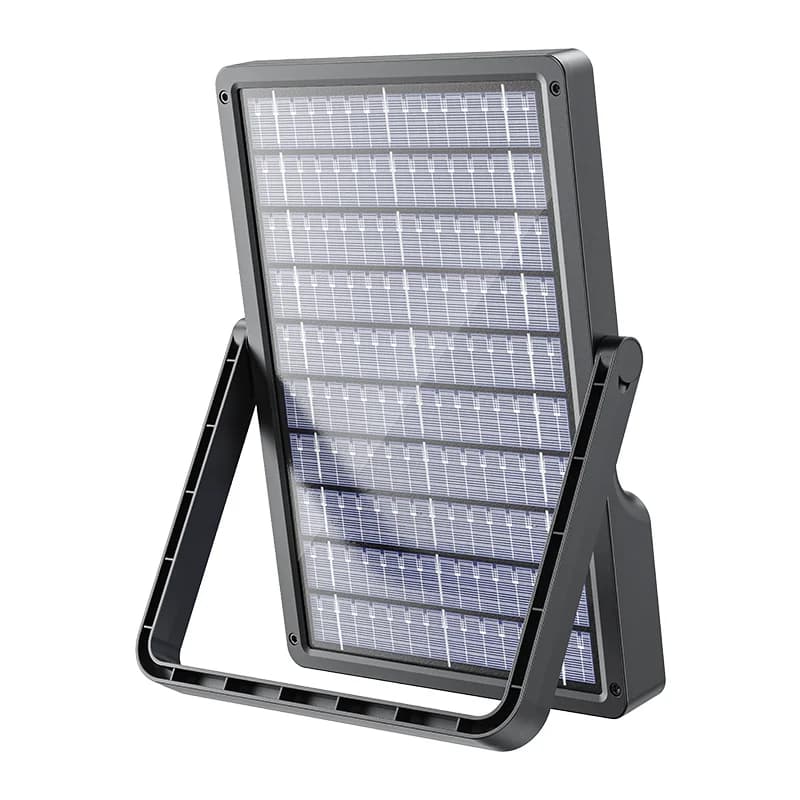 پروژکتور شارژی خورشیدی DP‑7169 | چراغ اضطراری LED با لامپ جانبی ۲۸ وات — تصویر ۸