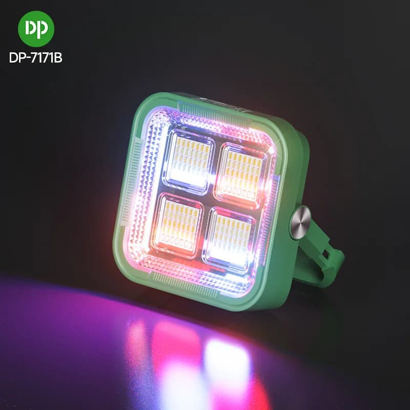 پروژکتور خورشیدی LED ریموت‌دار مدل DP‑7171B — تصویر ۱۰