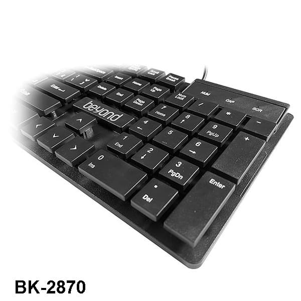 کیبورد باسیم بیاند BK-2870 — تصویر ۵