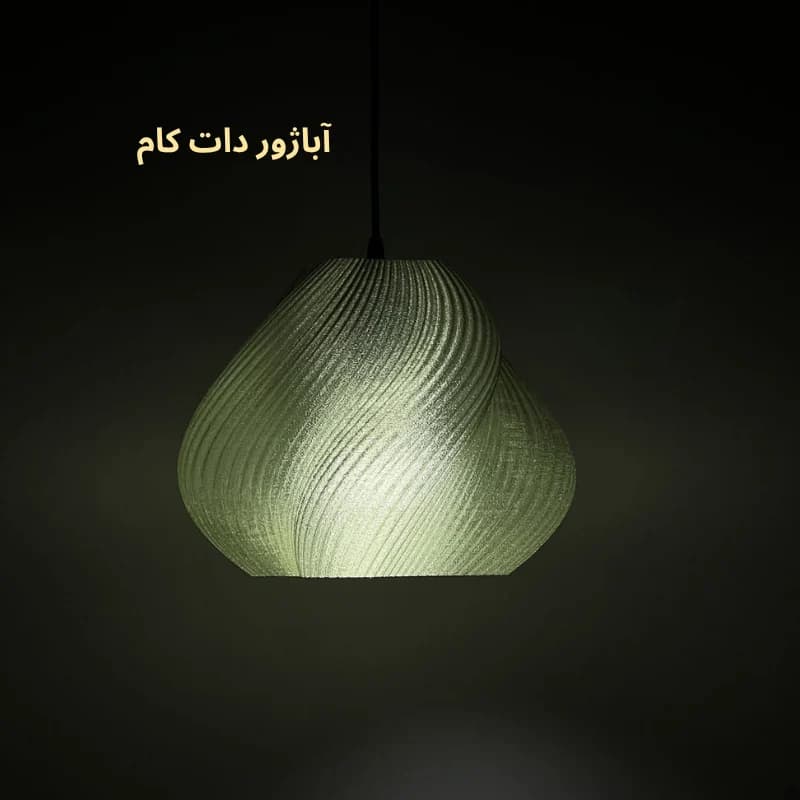 چراغ آویز مینیمال با بدنه فیلامنتی کد CM478 — تصویر ۸