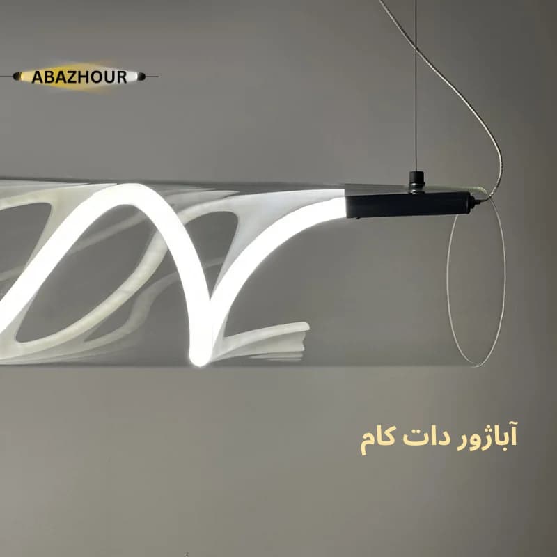 لوستر خطی مدرن و شیک LED کد CM469 — تصویر ۱۲