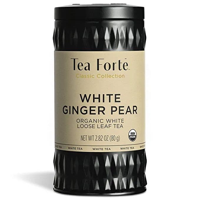 چای سفید زنجبیل-گلابی Tea Forte — تصویر ۲