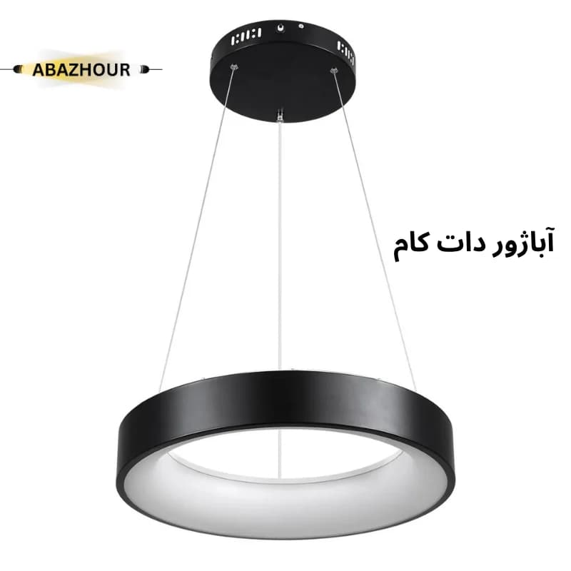 لوستر آویز حلقه ای 40 سانتی LED با کنترل کد CM471 — تصویر ۱۲