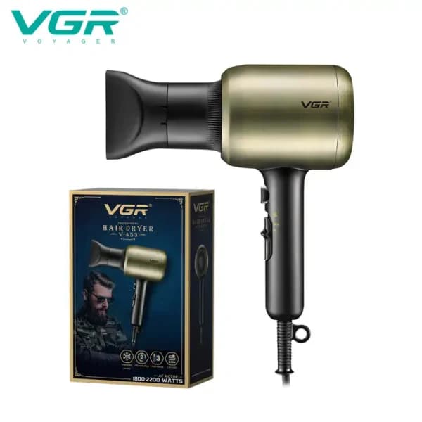 سشوار حرفه ای وی جی آر VGR V-453 — تصویر ۵