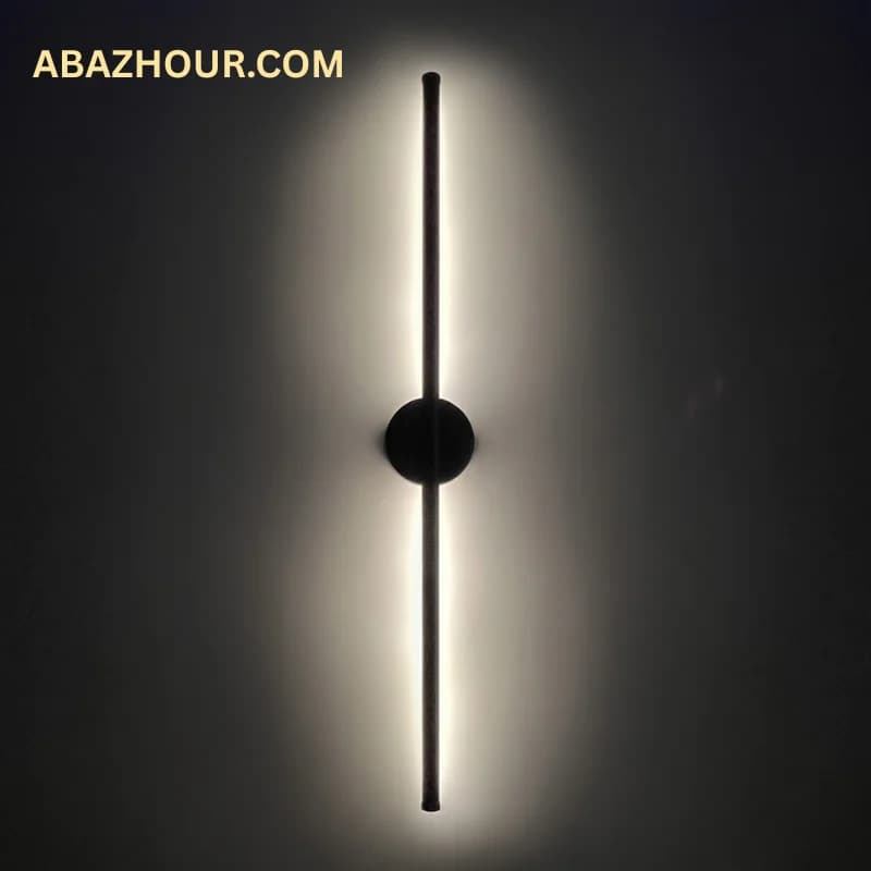 چراغ دیواری شارژی مدرن LED آلومینیومی کد DM212 — تصویر ۵