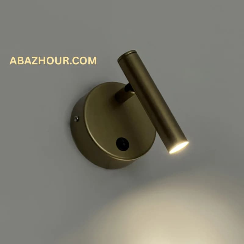 چراغ دیواری مدرن تک لنز آلومینیومی کد DM210 — تصویر ۶