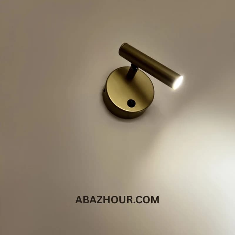 چراغ دیواری مدرن تک لنز آلومینیومی کد DM210 — تصویر ۵