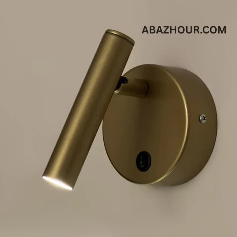 چراغ دیواری مدرن تک لنز آلومینیومی کد DM210 — تصویر ۳
