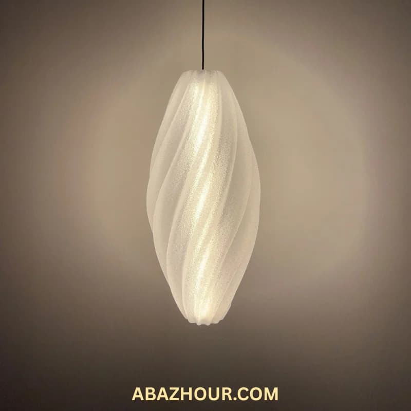 لوستر و آویز مدرن LED با بدنه آلومینیوم و شیشه کد CM465