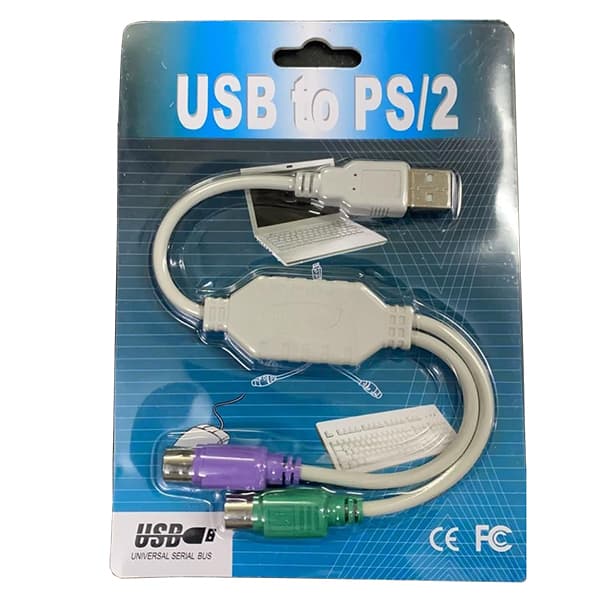 کابل تبدیل 30 سانتیمتری USB به PS/2 — تصویر ۳