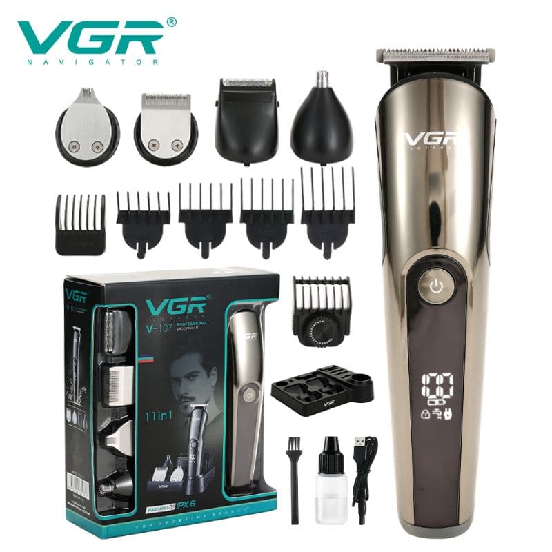 ماشین اصلاح چند کاره وی جی آر مدل VGR V-107 11in1 — تصویر ۶