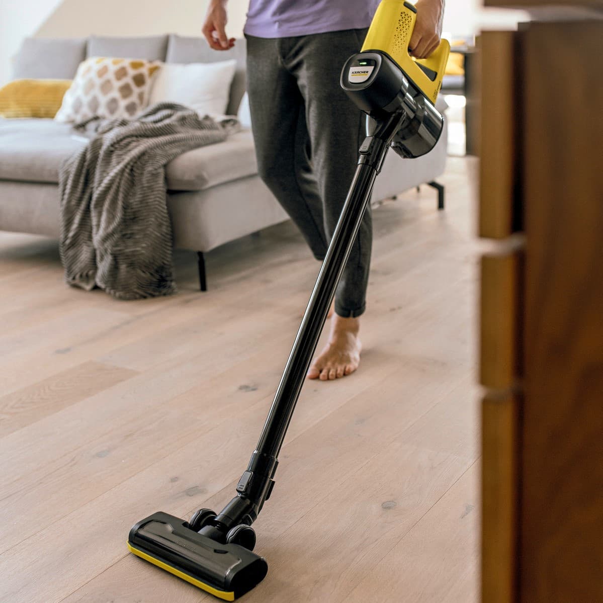 جاروی شارژی کارچر مدل VC 4 CORDLESS MYHOME — تصویر ۶