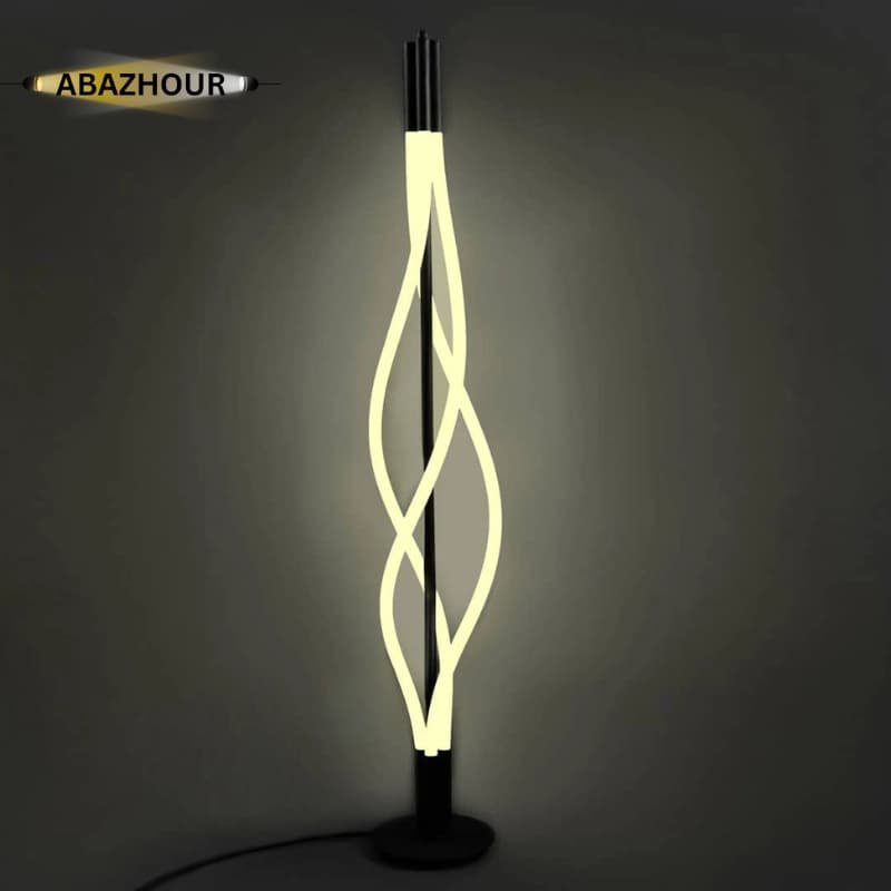 آباژور ایستاده مدرن LED شیک و لوکس کد SM129