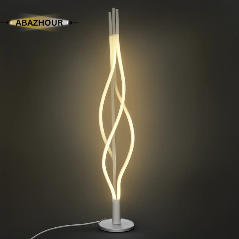 آباژور ایستاده مدرن LED شیک و لوکس کد SM129 — تصویر ۶