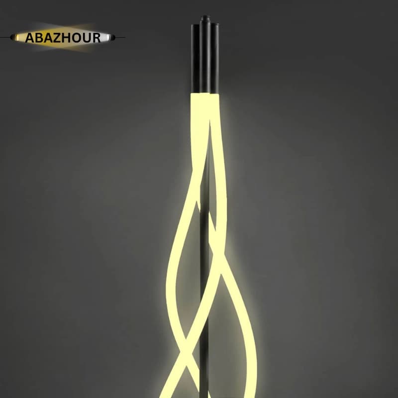 آباژور ایستاده مدرن LED شیک و لوکس کد SM129 — تصویر ۴