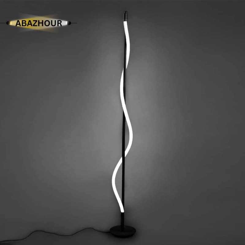 آباژور ایستاده مدرن LED با بدنه آلومینیوم کد SM140 — تصویر ۹