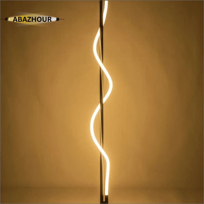 آباژور ایستاده مدرن LED با بدنه آلومینیوم کد SM140 — تصویر ۸