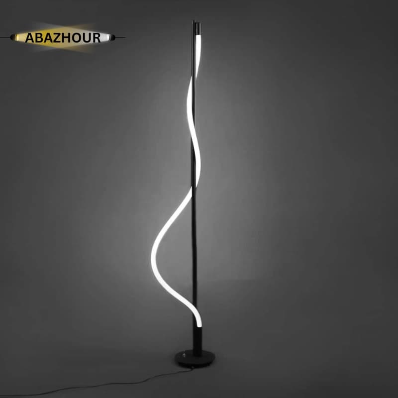 آباژور ایستاده مدرن LED با بدنه آلومینیوم کد SM140 — تصویر ۷