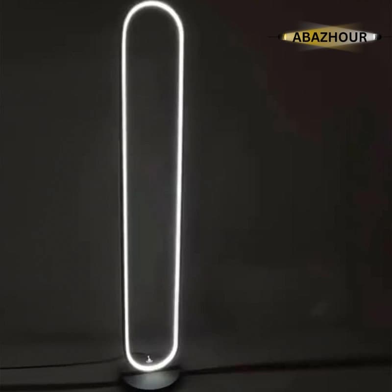 آباژور ایستاده مدرن LED مدل بیضی کد SM123 — تصویر ۱۲